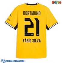 Fotballdrakt Herre Borussia Dortmund Fabio Silva #21 Hjemmedrakt 2026-27 Kortermet